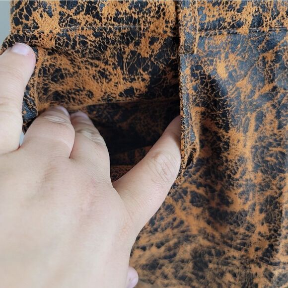 CRAZY TRAIN Faux Suede Shorts - Picture 2 of 7